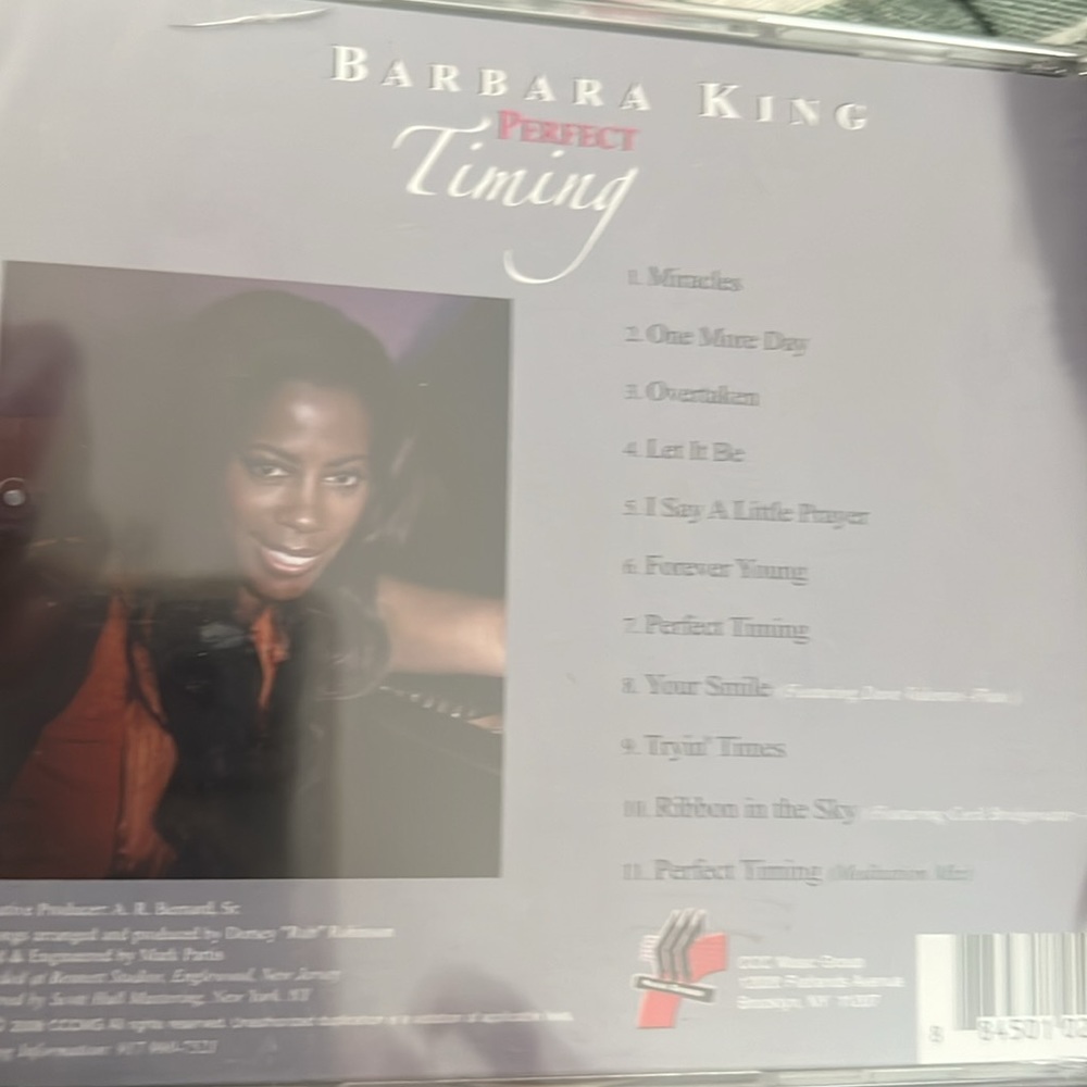 Barbara King Perfect Timing CD - Picture 2 of 3